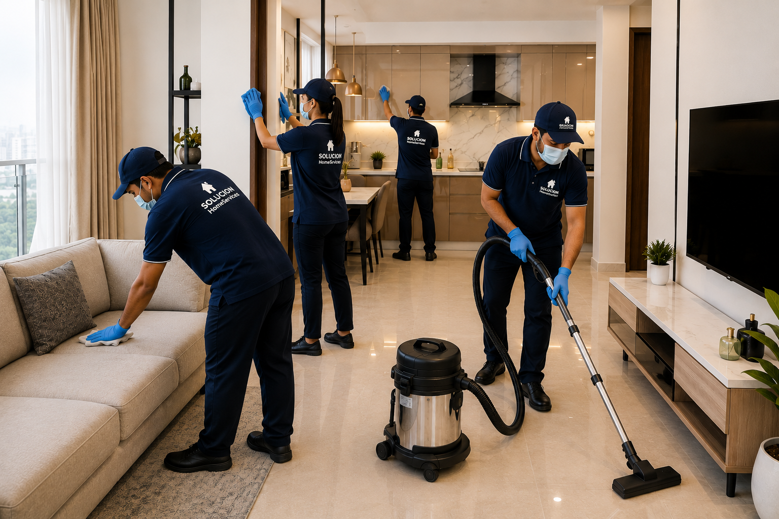 Full Apartment Deep cleaning (1BHK)