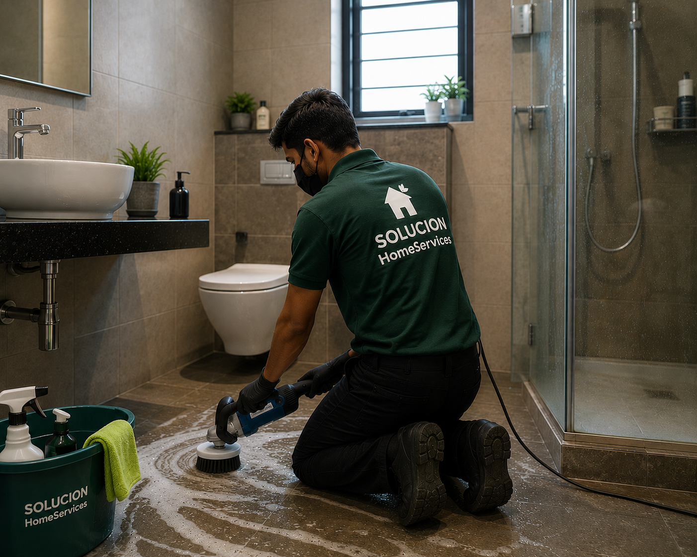 2 Bathrooms Deep Cleaning